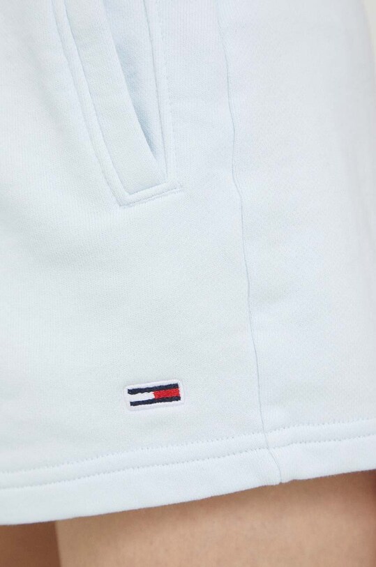 Tommy Jeans pantaloni scurti din bumbac albastru DW0DW12626.PPYX