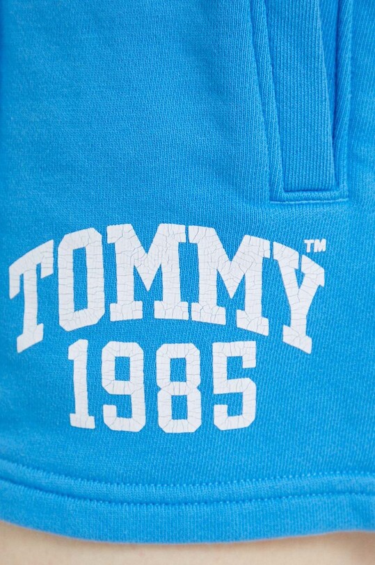 Хлопковые шорты Tommy Jeans голубой DW0DW15407.PPYX