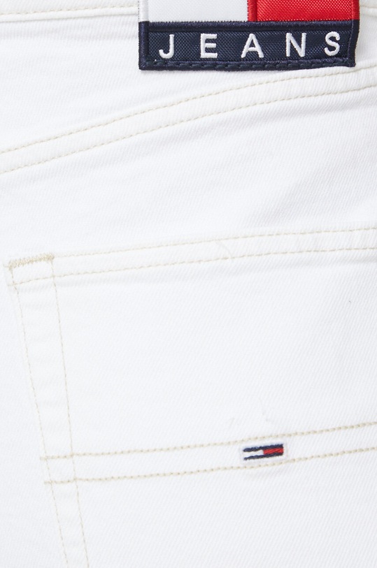 Τζιν σορτς Tommy Jeans DW0DW15595.PPYX λευκό
