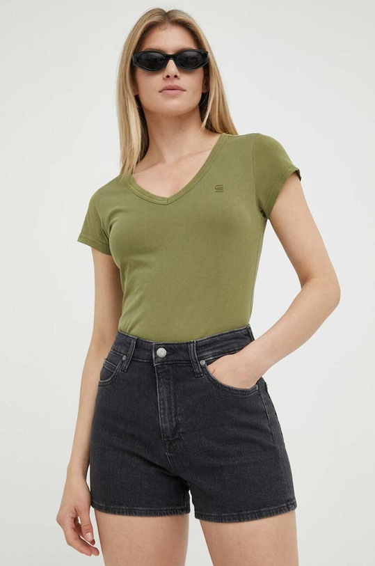 Lee pantaloni scurti jeans Carol jeans negru L37CBBB34