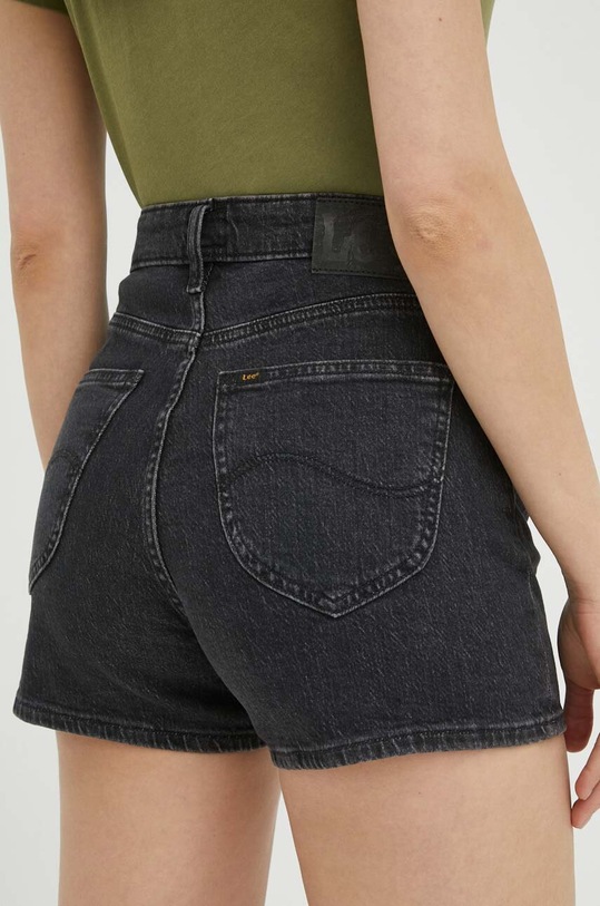 Îmbrăcăminte Lee pantaloni scurti jeans Carol L37CBBB34 negru