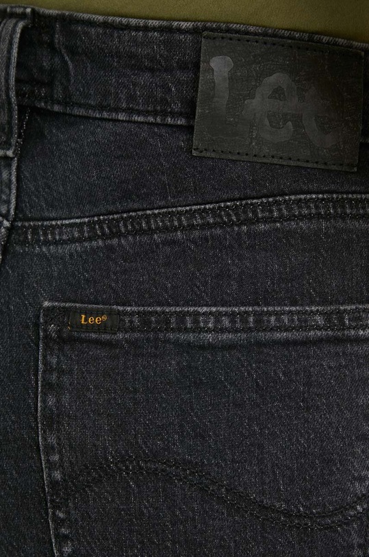 Lee pantaloni scurti jeans Carol L37CBBB34 negru