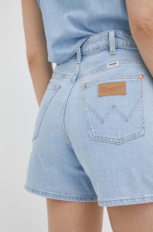 Odzież Wrangler szorty jeansowe W25H3832W niebieski