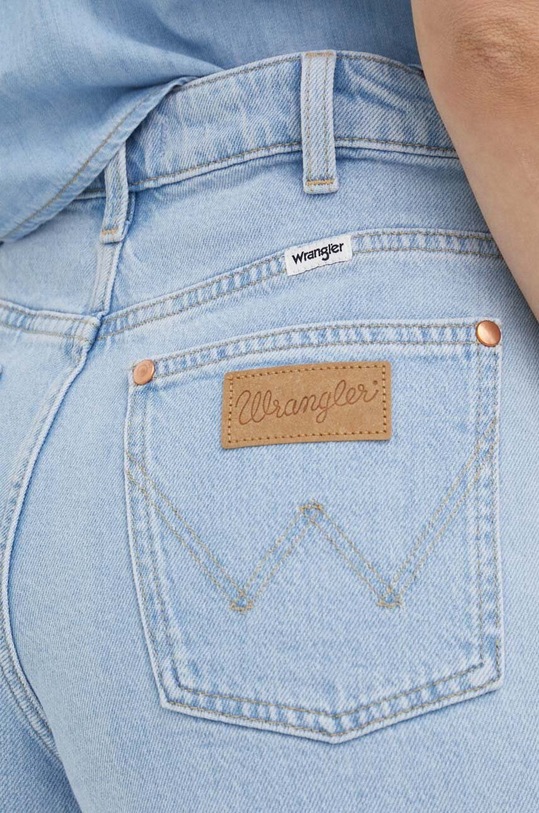 Wrangler szorty jeansowe niebieski W25H3832W