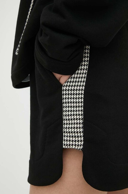 MMC STUDIO pantaloni scurti din bumbac LOPA.BASIC negru