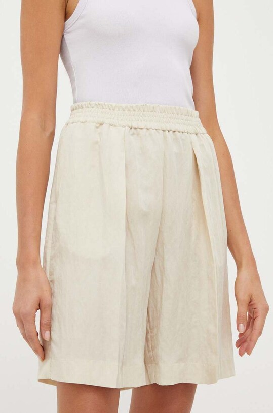 Samsoe Samsoe pantaloni scurti panza bej F23100051