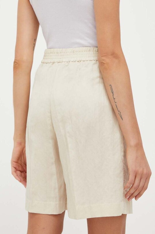 Samsoe Samsoe pantaloni scurti F23100051 bej SS23