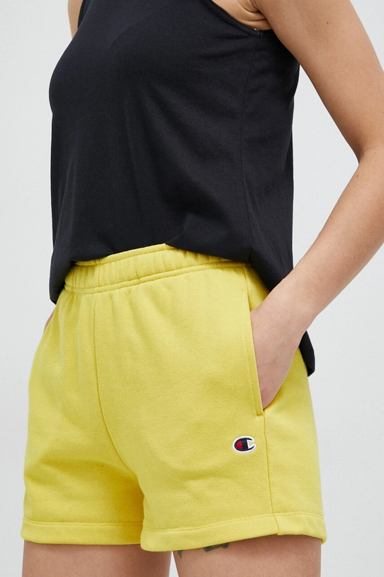 Champion pantaloni scurti tricotaj galben 116053