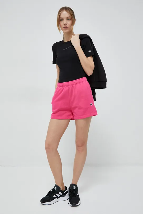 Champion pantaloni scurti 116053 roz SS23