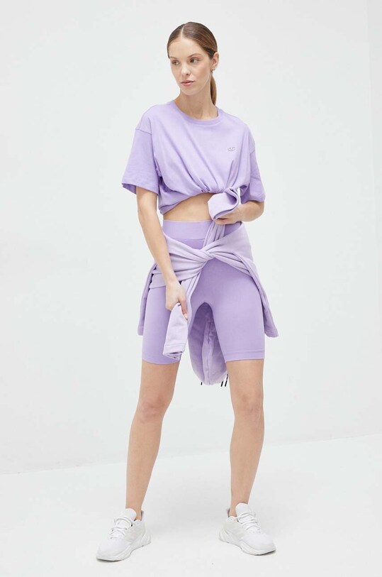 Champion pantaloni scurti 116055 violet SS23