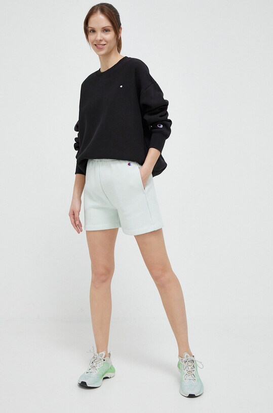 Champion pantaloni scurti tricotaj verde 116247