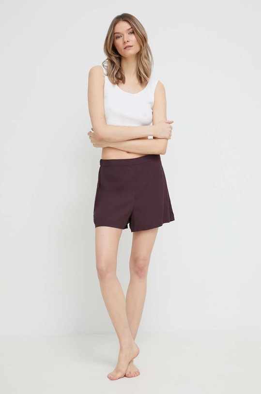 Abbigliamento Calvin Klein Underwear leggins notte 000QS6851E.PPYX violetto