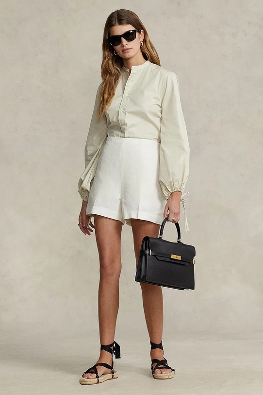 Oblečení Plátěné kraťasy Polo Ralph Lauren 211906027 bílá