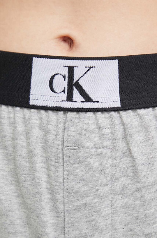 Odzież Calvin Klein Underwear szorty bawełniane lounge 000QS6947E.PPYX szary