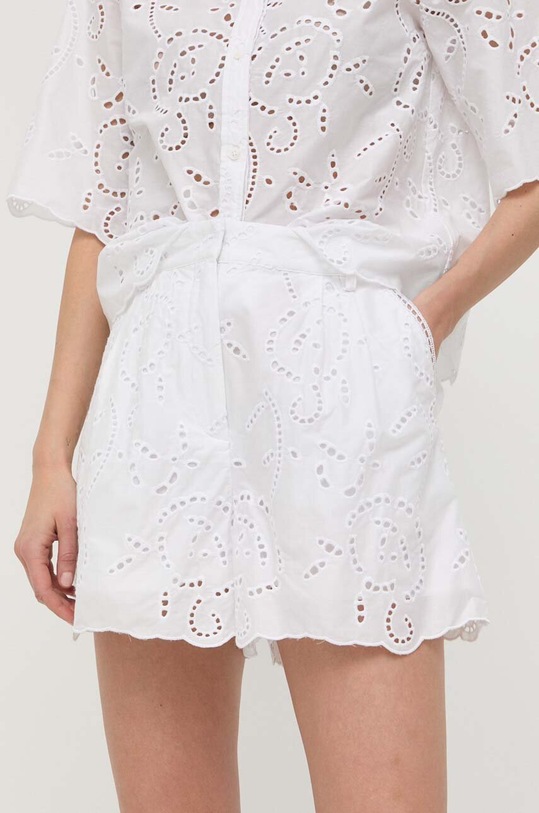 MAX&Co. szorty bawełniane 71410223 biały SS23