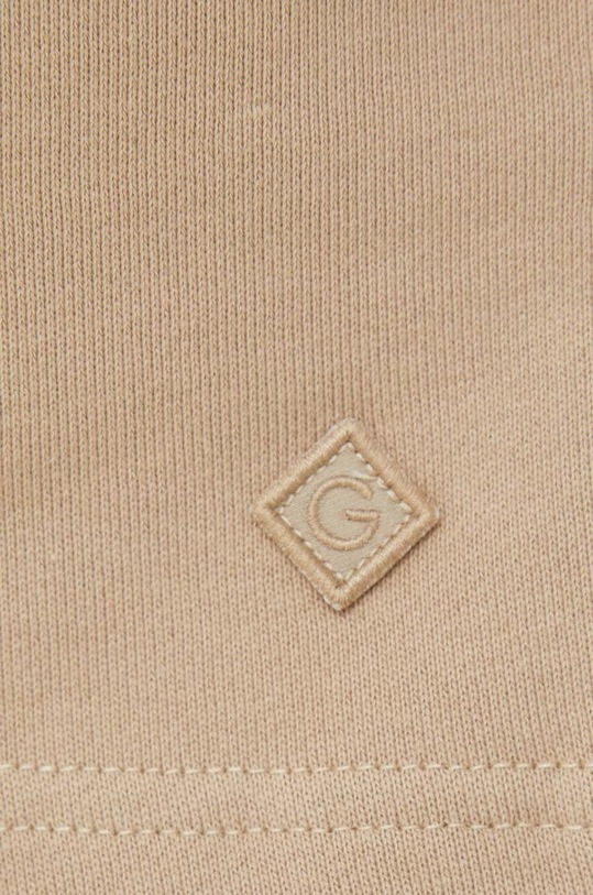 Бавовняні шорти Gant бежевий 4200704