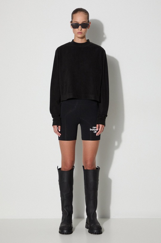 New Balance pantaloni scurți WS31504BK negru SS23