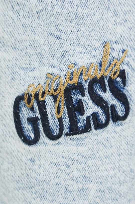 Τζιν σορτς Guess Originals W3GG17D4ON0 μπλε