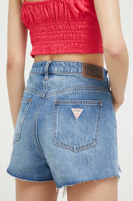 Odzież Guess Originals szorty jeansowe W3GG17D4XY1 niebieski