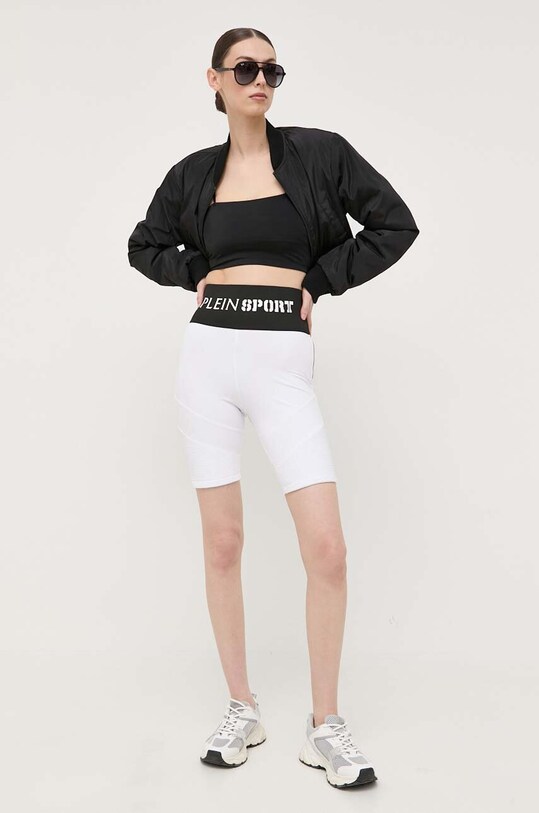 Šortky PLEIN SPORT PACC.WJT1719.STE003N biela SS23