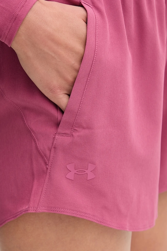 Under Armour pantaloni scurți de antrenament Flex roz 1376935