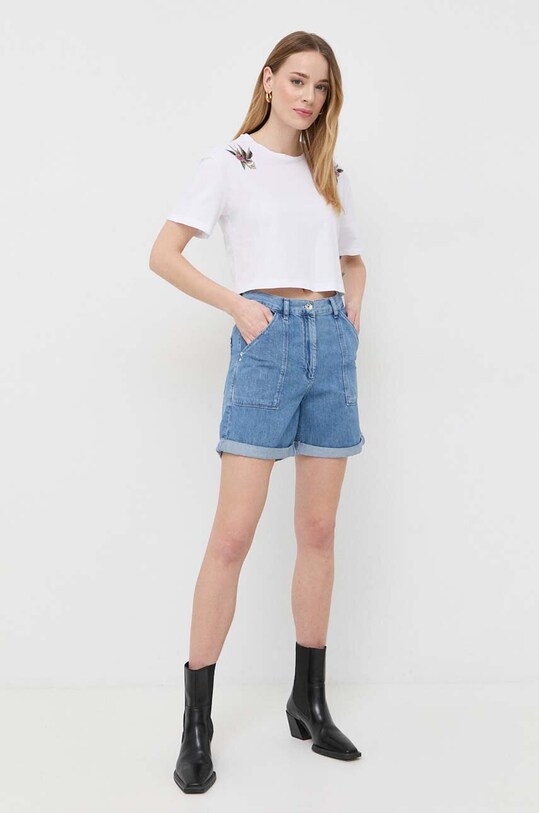 Patrizia Pepe szorty jeansowe 2P1478.D9A0 niebieski SS23