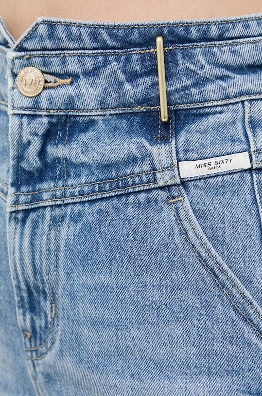 Bavlněné riflové kraťasy Miss Sixty modrá 6T1JJ4670000