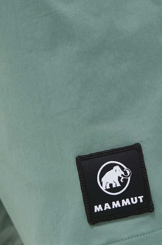 Mammut pantaloni scurți outdoor Massone Light verde 1023.00681
