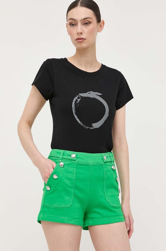 Σορτς Morgan με ελαστάν πράσινο SHANOA.PRAIRIE