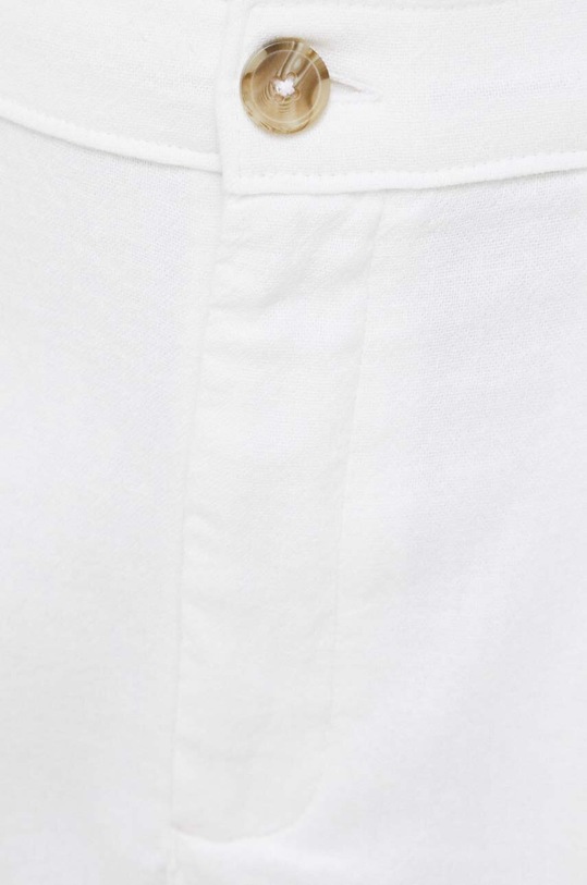 Hollister Co. vászonkeverék rövidnadrág fehér KI349.3223.100