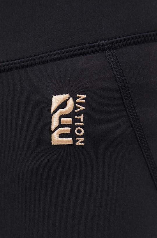 P.E Nation pantaloni scurți de antrenament Sprint Time negru 23PE2S009