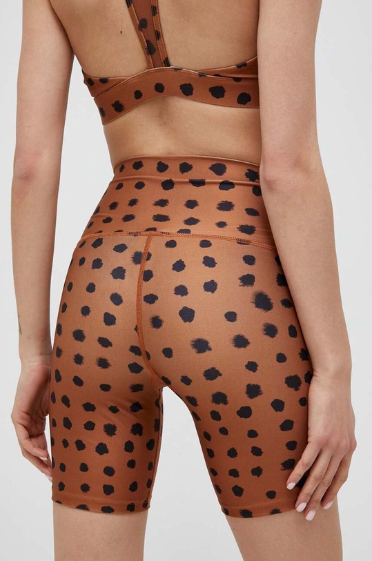 Îmbrăcăminte P.E Nation pantaloni scurți de antrenament Monterosa 23PE2S014 maro