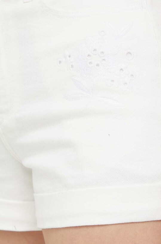 Hollister Co. szorty jeansowe beżowy KI349.3240.175