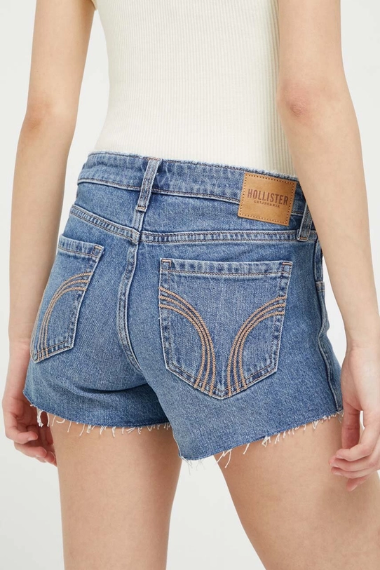 Odzież Hollister Co. szorty jeansowe KI349.3224.276 granatowy