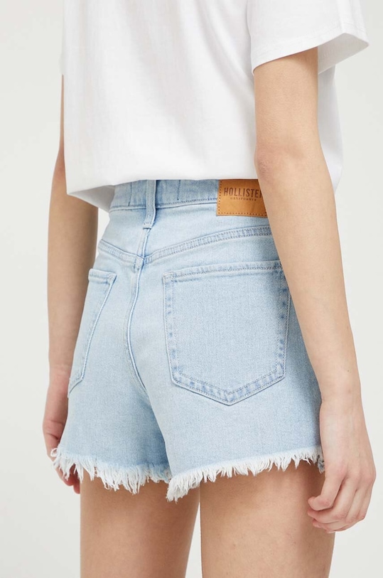 Ρούχα Τζιν σορτς Hollister Co. CURVY JEANS KI349.3242.280. μπλε