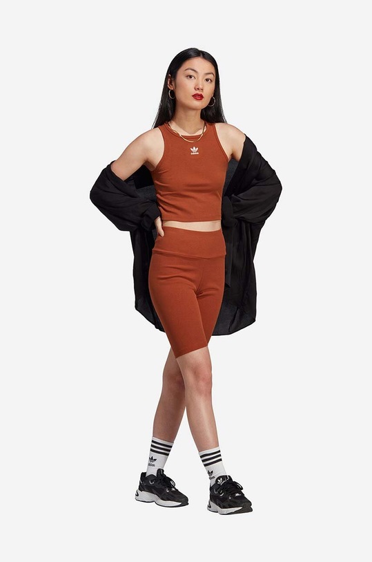adidas Originals szorty IL9621 brązowy SS23