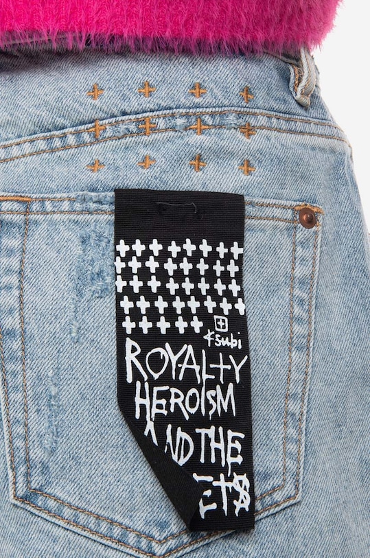 KSUBI szorty jeansowe 5000004525 niebieski