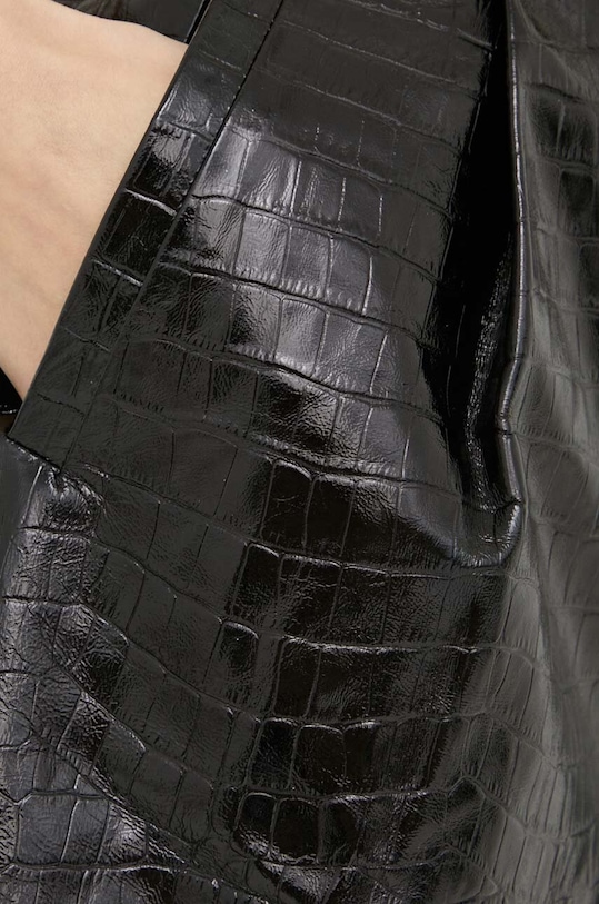 Kožené krátke nohavice 2NDDAY čierna 2231565620