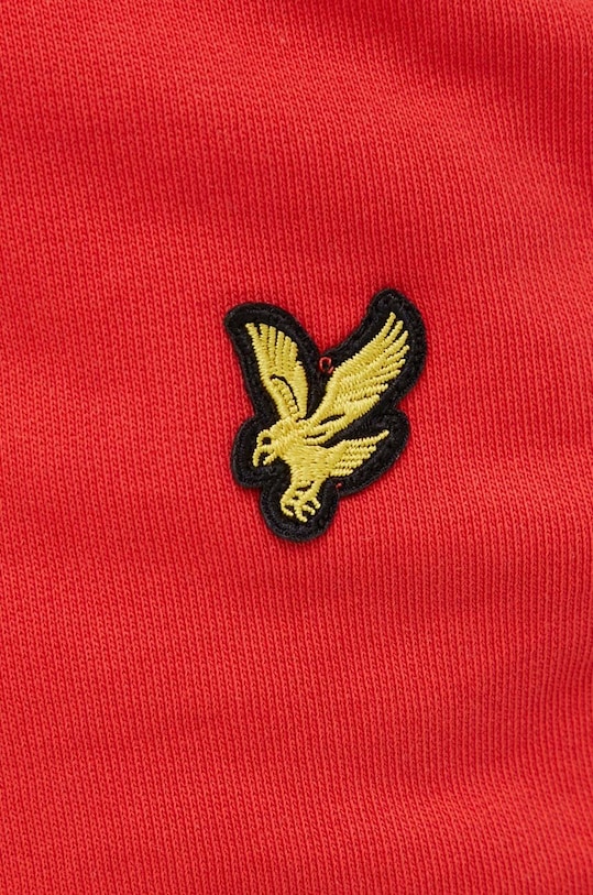 Lyle & Scott pamut rövidnadrág piros SHW1801V.W840