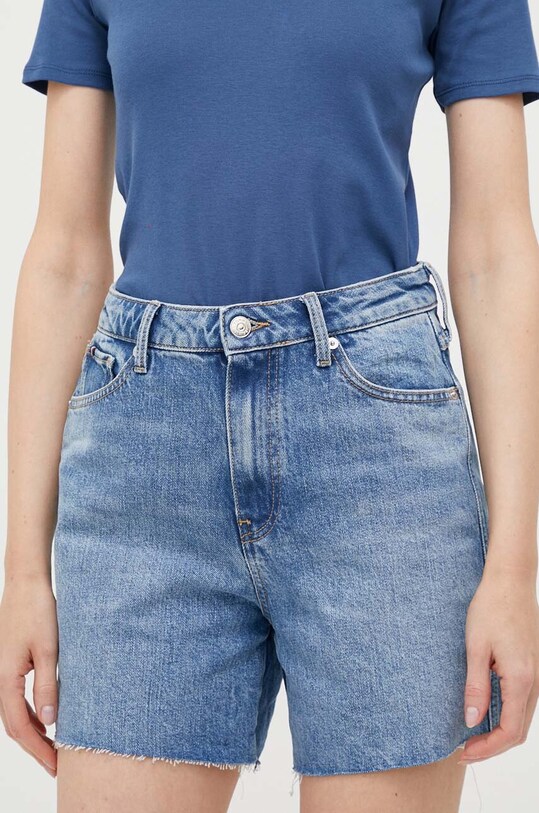 Джинсові шорти Tommy Hilfiger джинс блакитний WW0WW40213.PPYX