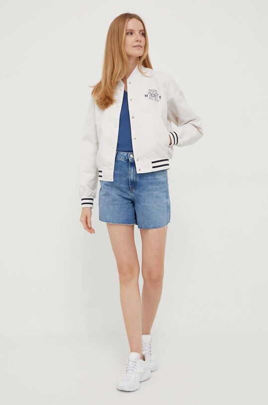 Джинсові шорти Tommy Hilfiger WW0WW40213.PPYX блакитний SS23