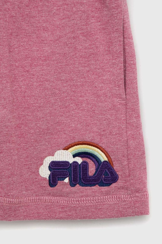 DÍVKA Dětské kraťasy Fila FAK0175 fialová