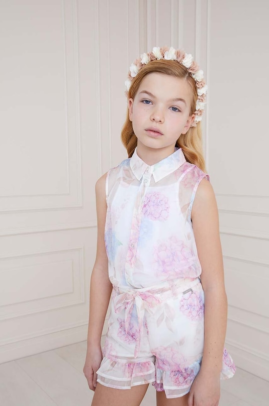 Παιδικό σορτς Guess J3RD03.WA2T0.PPYX λευκό