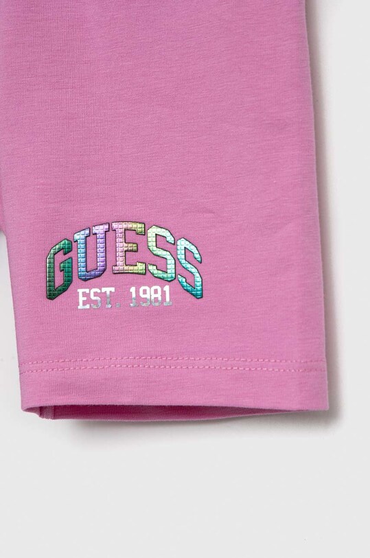 Fete Guess pantaloni scurti copii K3RD02.J1311.PPYX violet