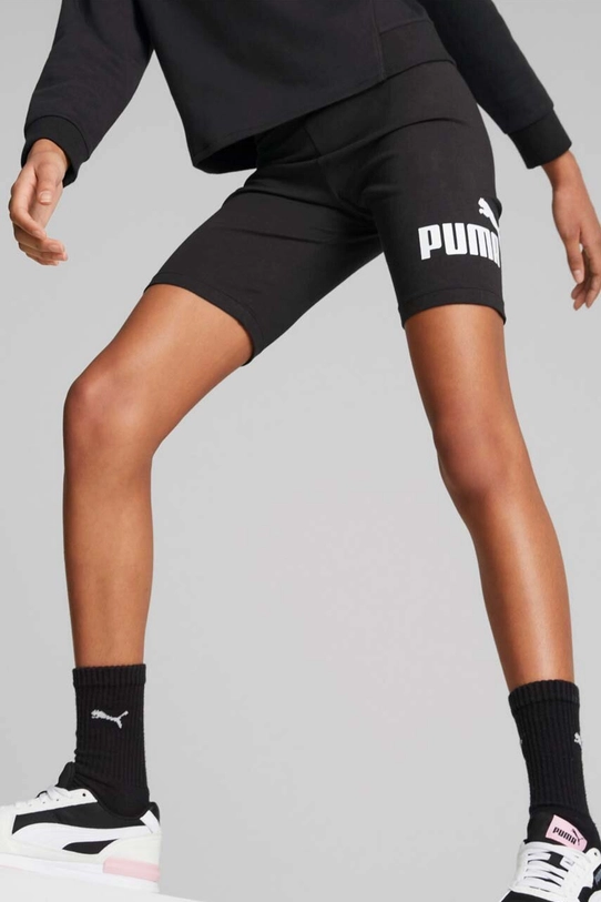 Дитячі шорти Puma ESS+ Logo Short Leggings G casual чорний 67349701.PPYX