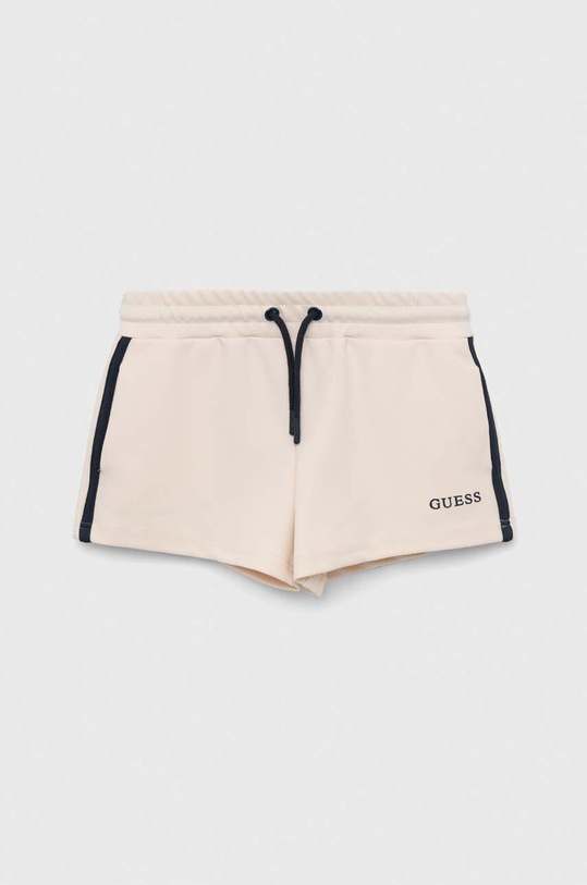 Dětské kraťasy Guess pletenina béžová J3GD20.KBO62.PPYX
