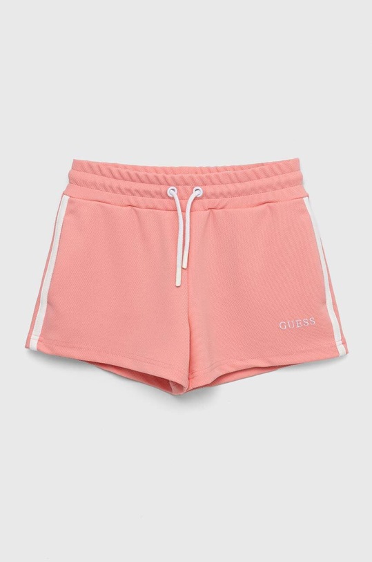 Dětské kraťasy Guess pletenina růžová J3GD20.KBO62.PPYX
