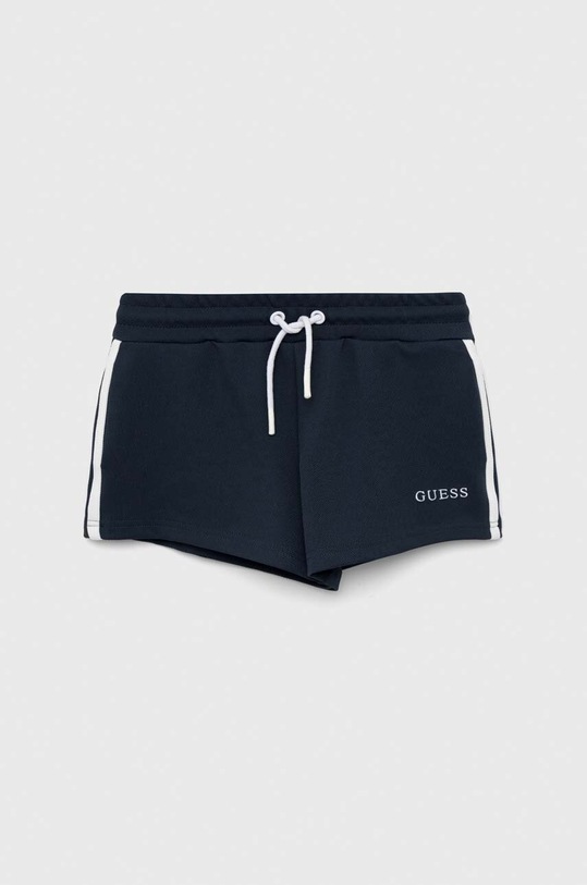 Dětské kraťasy Guess pletenina námořnická modř J3GD20.KBO62.PPYX