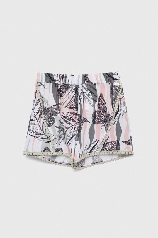 Dětské kraťasy Guess látka zelená J3GD05.WFBN0.PPYX