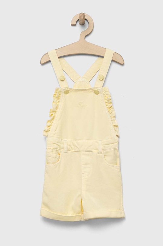 Παιδικά παντελόνι εργασίας Guess Planet friendly κίτρινο K3GK11.WEHW3.PPYX